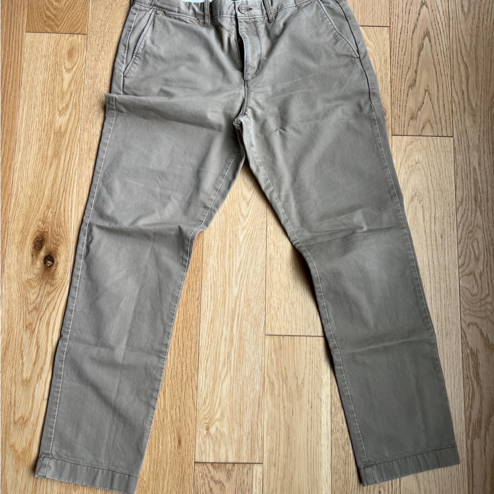 J. Crew Tan 770 Straight Men’s Chino
